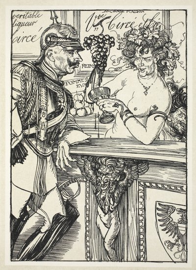 Veritable liqueur Circ, illustration from The Kaiser